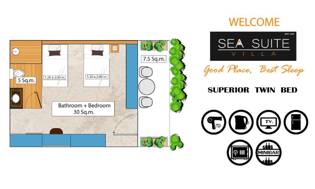 Sea Suite Villa Chaweng  Bagian luar foto